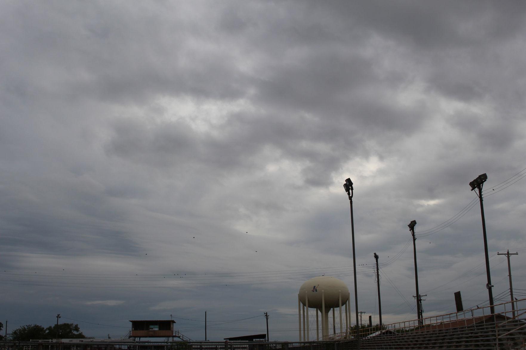 Storm clouds